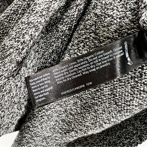 Eileen Fisher Open Front Organic Linen/Cotton Cardigan Size Medium - Picture 6 of 8